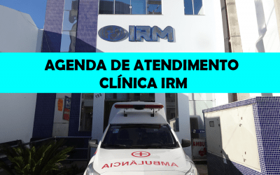 AGENDA SEMANAL DE ATENDIMENTO – MÊS DE JANEIRO NA CLÍNICA IRM – MACAÚBAS