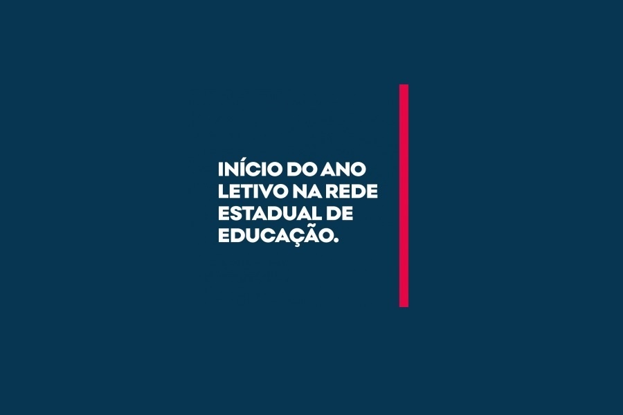 O LETIVO 2020/2021 NA REDE ESTADUAL DE ENSINO ESTÁ PROGRAMADO PARA INICIAR NO PRÓXIMO DIA 15 DE MARÇO, DE FORMA 100% REMOTA