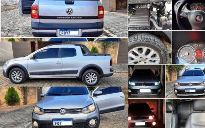 VENDE-SE! SAVEIRO CROSS CD 1.6 O TOP DA MARCA, CARRO ECONÔMICO E EM EXCELENTES CONDIÇÕES