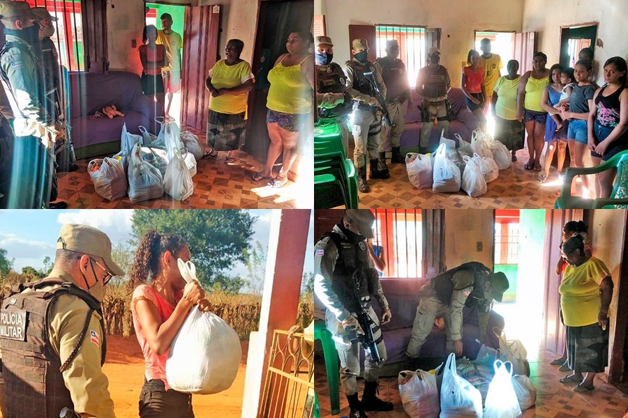 CAMPANHA FORÇA SOLIDÁRIA: A 4ª CIPM REALIZA A 1ª ETAPA DE DOAÇÃO NO ORFANATO DE MARIA EUGÊNIA EM MACAÚBAS