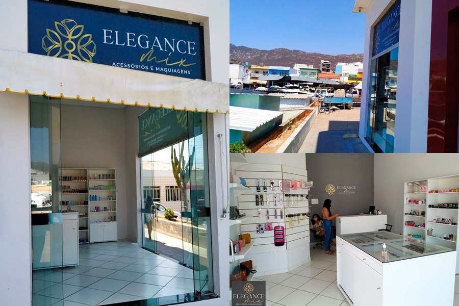 CHEGOU A MACAÚBAS A ELEGANCE MIX COM VARIEDADES EM MAQUIAGENS E ACESSÓRIOS