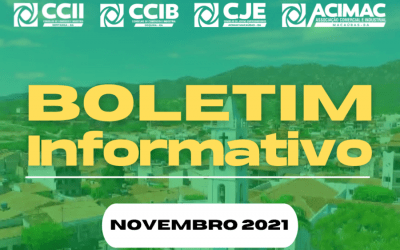 CONFIRA O BOLETIM INFORMATIVO DA ACIMAC DO MÊS DE NOVEMBRO DE 2021