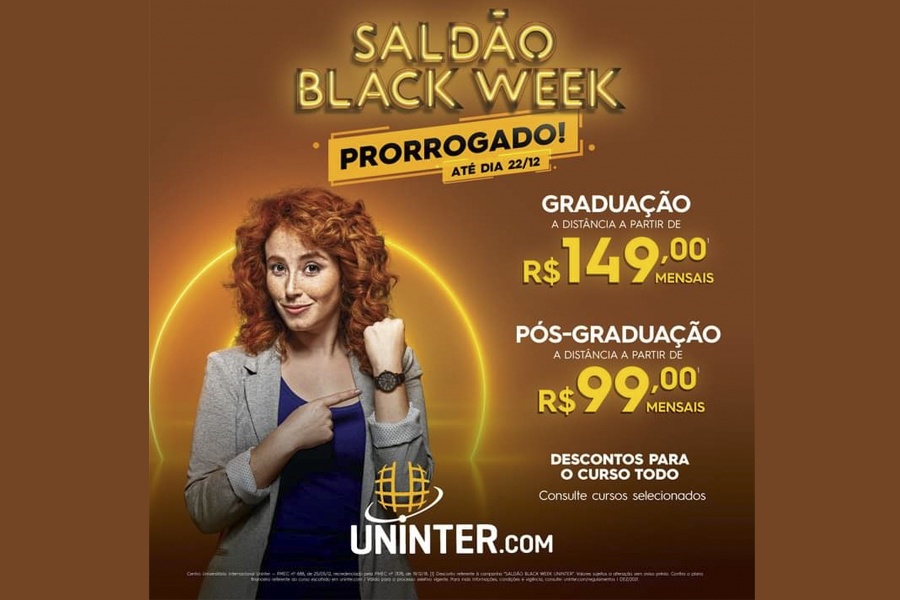 P R O R R O G A D O! APROVEITE A ÚLTIMA CHANCE DO ANO PARA COMEÇAR 2022 ESTUDANDO COM PREÇO DE BLACK FRIDAY!