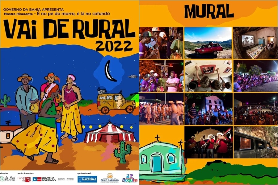 MOSTRA AUDIOVISUAL ITINERANTE É NO PÉ DO MORRO É LÁ NO CAFUNDÓ, VAI DE RURAL – 4ª EDIÇÃO