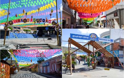 ORNAMENTAÇÃO DO SÃO JOÃO DE MACAÚBAS 2022