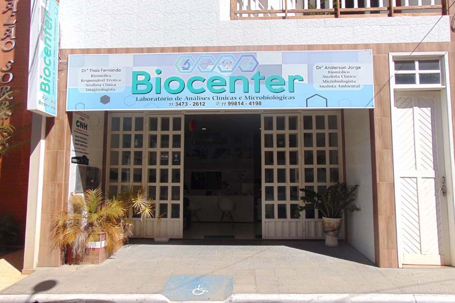 LABORATÓRIO BIOCENTER O MAIS COMPLETO DA REGIÃO – MACAÚBAS – BA