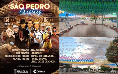 É NESTE FINAL DE SEMANA O SÃO PEDRO 2022 NO DISTRITO DE CRISTAIS