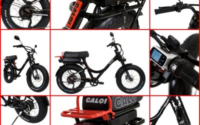 CHEGOU À LOJA CICLO CHAVES A MOBYLETTES CALOI, AGORA RECRIADA EM VERSÃO ELÉTRICA