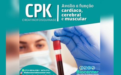 ATENÇÃO PARA O NOVO EXAME QUE VOCÊ PODE FAZER NO LABORATÓRIO BIOCENTER