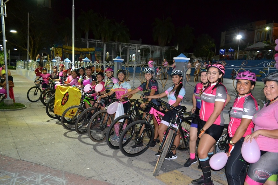 PEDAL OUTUBRO ROSA: REALIZADO PELO GRUPO PEDALEIRAS DO SERTÃO