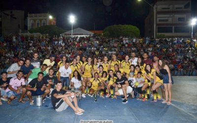 EQUIPE FEMININA “AZ PRIMES”  VENCE O 1º CAMPEONATO DE FUTSAL DE MACAÚBAS – 2023