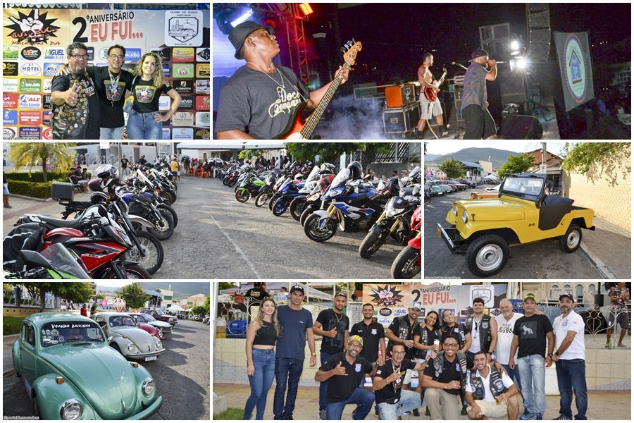 CONFIRA AS FOTOS DO II ENCONTRO DO MOTO ROCK E CARROS ANTIGOS DE MACAÚBAS