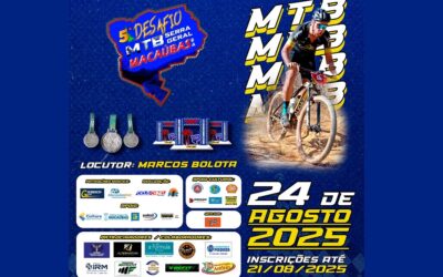 VEM AÍ O 5º DESAFIO MTB/XCM DA SERRA GERAL DE MACAÚBAS – 2025