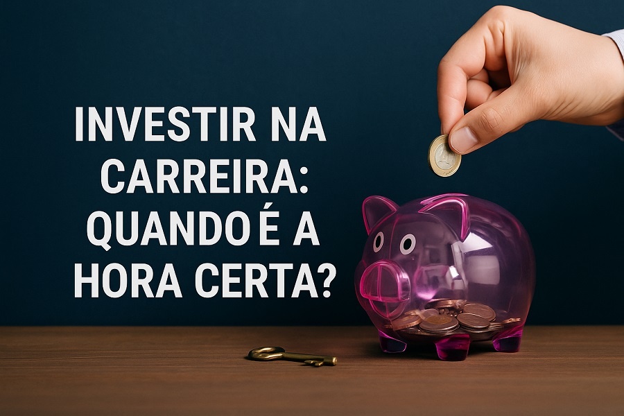 COMO SABER QUANDO É O MOMENTO DE INVESTIR NA CARREIRA