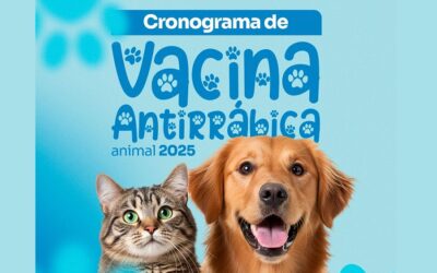 CRONOGRAMA DA CAMPANHA DE VACINAÇÃO ANTIRRÁBICA