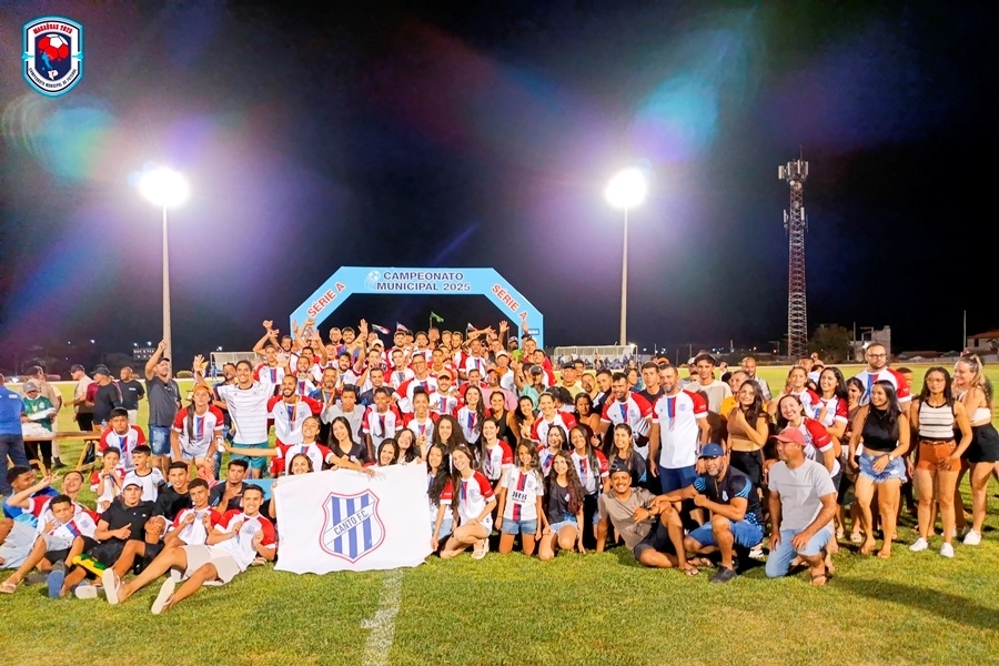 CANTO VENCE O CAMPEONATO MUNICIPAL DA SÉRIE A – 2025