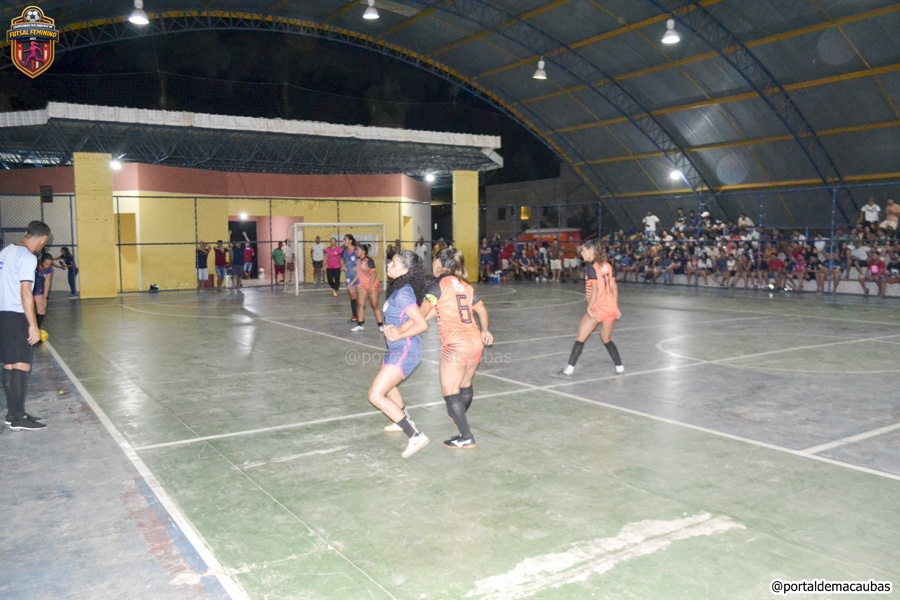 2ª RODADA DO CAMPEONATO MACAUBENSE DE FUTSAL FEMININO – 2025