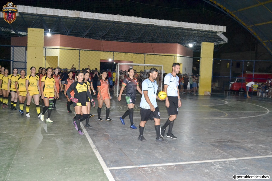 3ª RODADA DO CAMPEONATO MACAUBENSE DE FUTSAL FEMININO – 2025