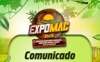 A EXPOMAC SERÁ ADIADA PARA UMA NOVA DATA EM MACAÚBAS
