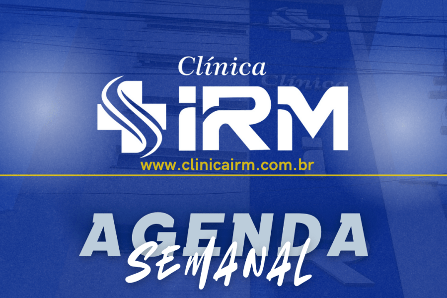 CLÍNICA IRM: AGENDA ATENDIMENTO SEMANAL – JANEIRO – 2026