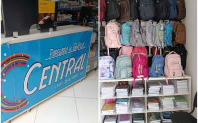 VOLTA ÀS AULAS 2026 É NA PAPELARIA E GRÁFICA CENTRAL!