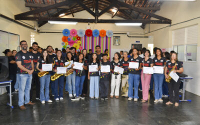 EMOÇÃO E ARTE: PROJETO “APRENDA A TOCAR COM A FILARMÔNICA” CELEBRA FORMATURA DE NOVOS MÚSICOS EM MACAÚBAS